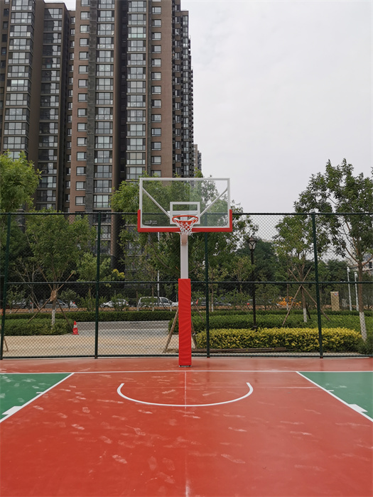 A-LQ-1010 地埋方管式籃球架